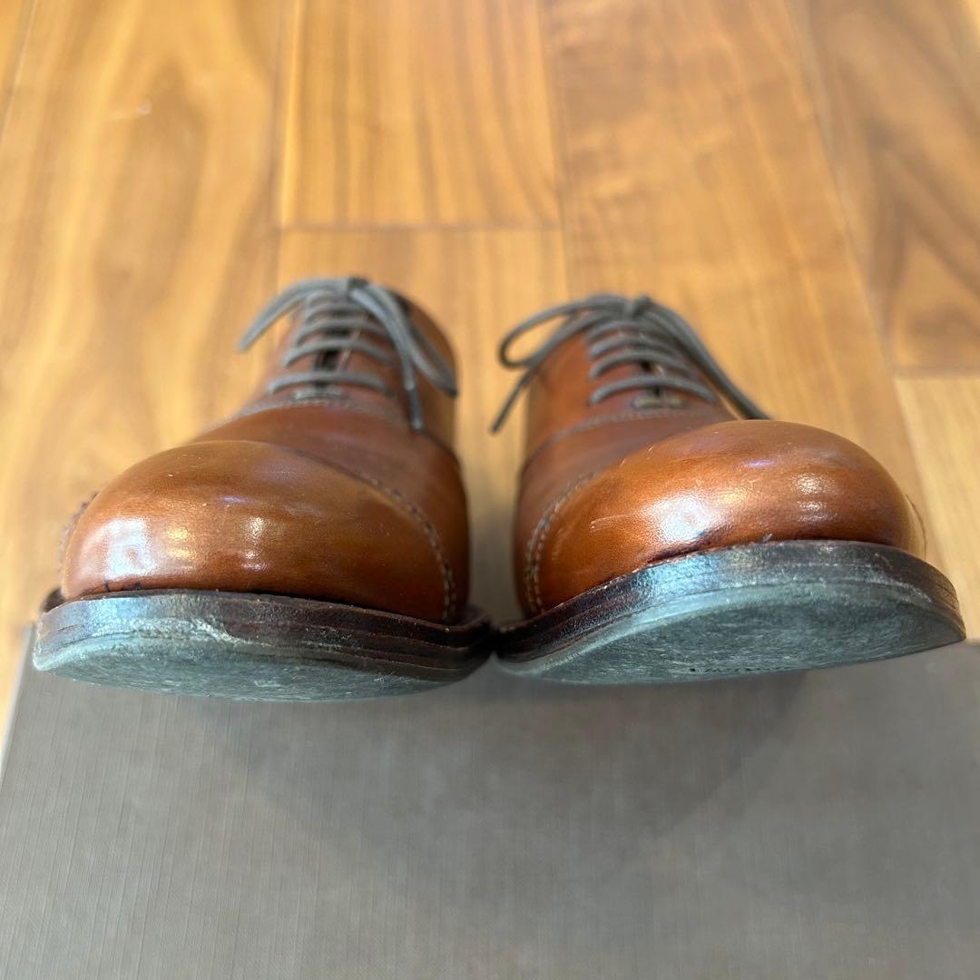 ジャランスリワヤ グリーンレーベル サイズ41 26.5cm ブラウンレザー