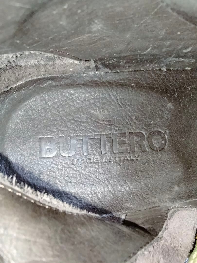 未使用 BUTTERO ブッテロ 7ホール レザー ブーツ B2904 41