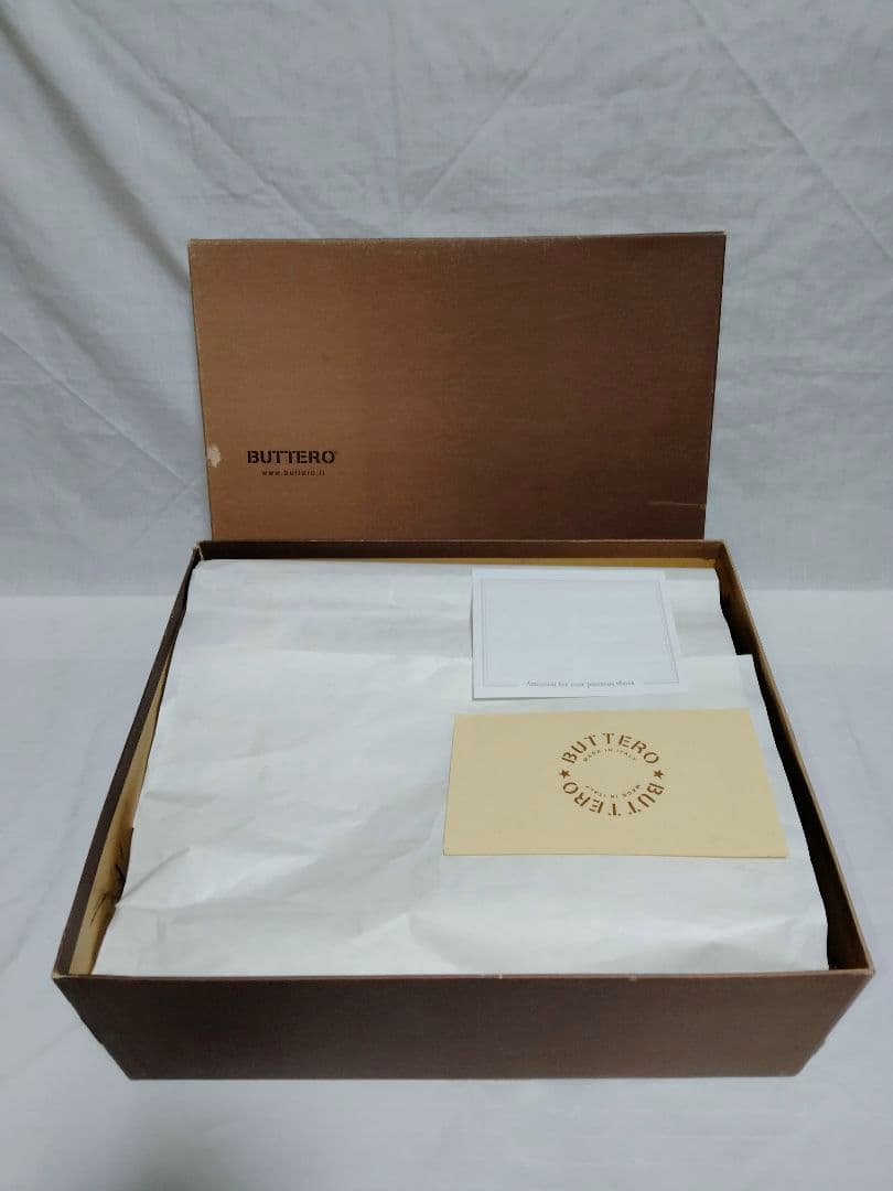 未使用 BUTTERO ブッテロ 7ホール レザー ブーツ B2904 41