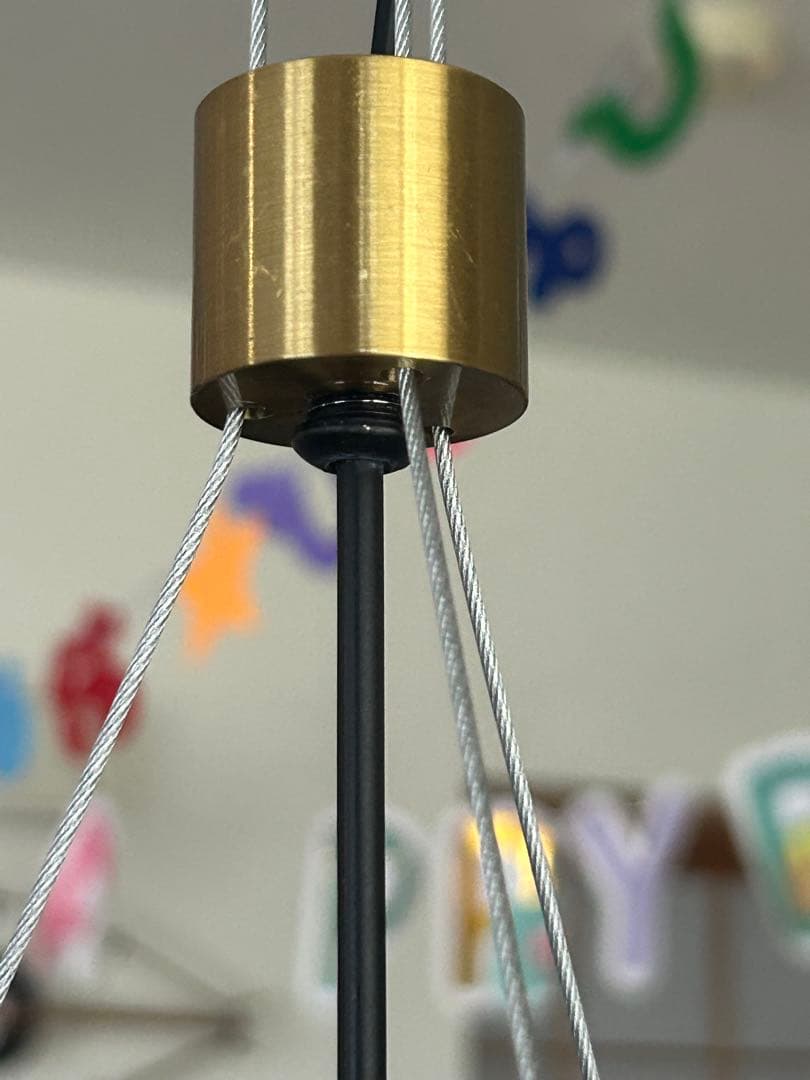 [海外輸入品]　カスタマイズ品　モダンペンダントLEDライト(暖色)　アート