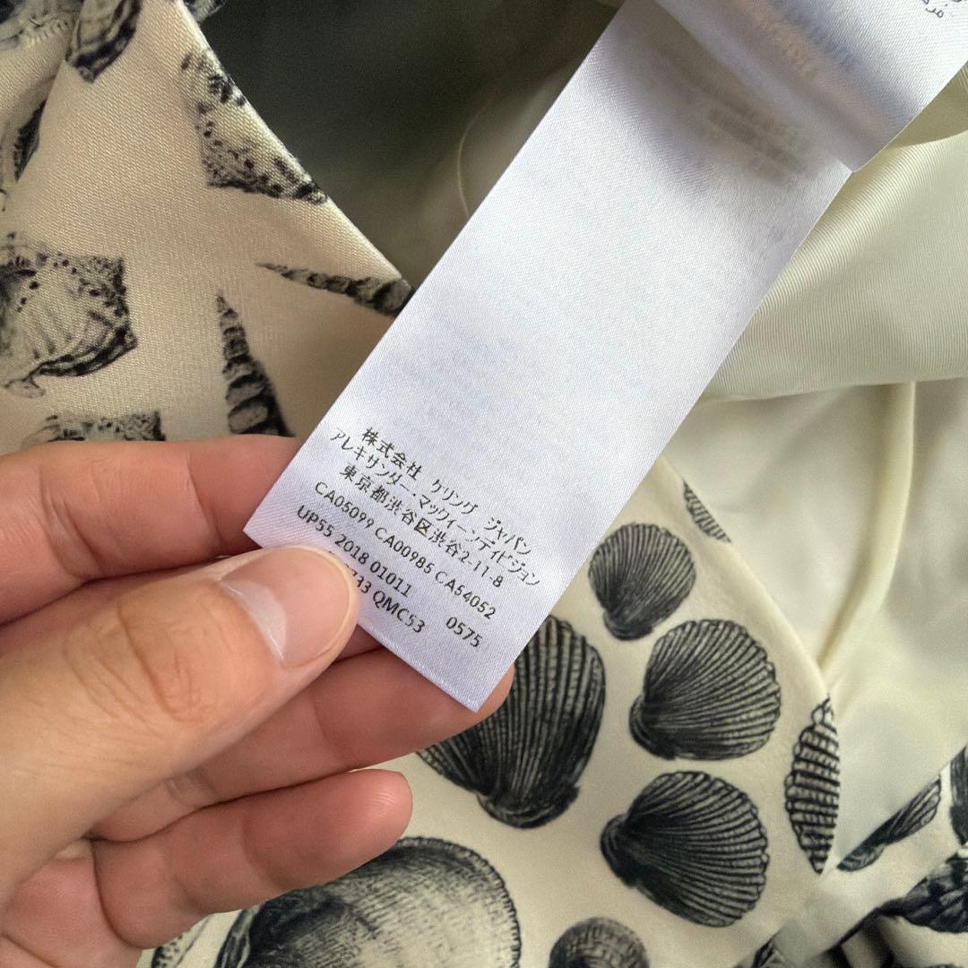 定価454,000円ALEXANDER McQUEEN 総柄テーラードジャケット