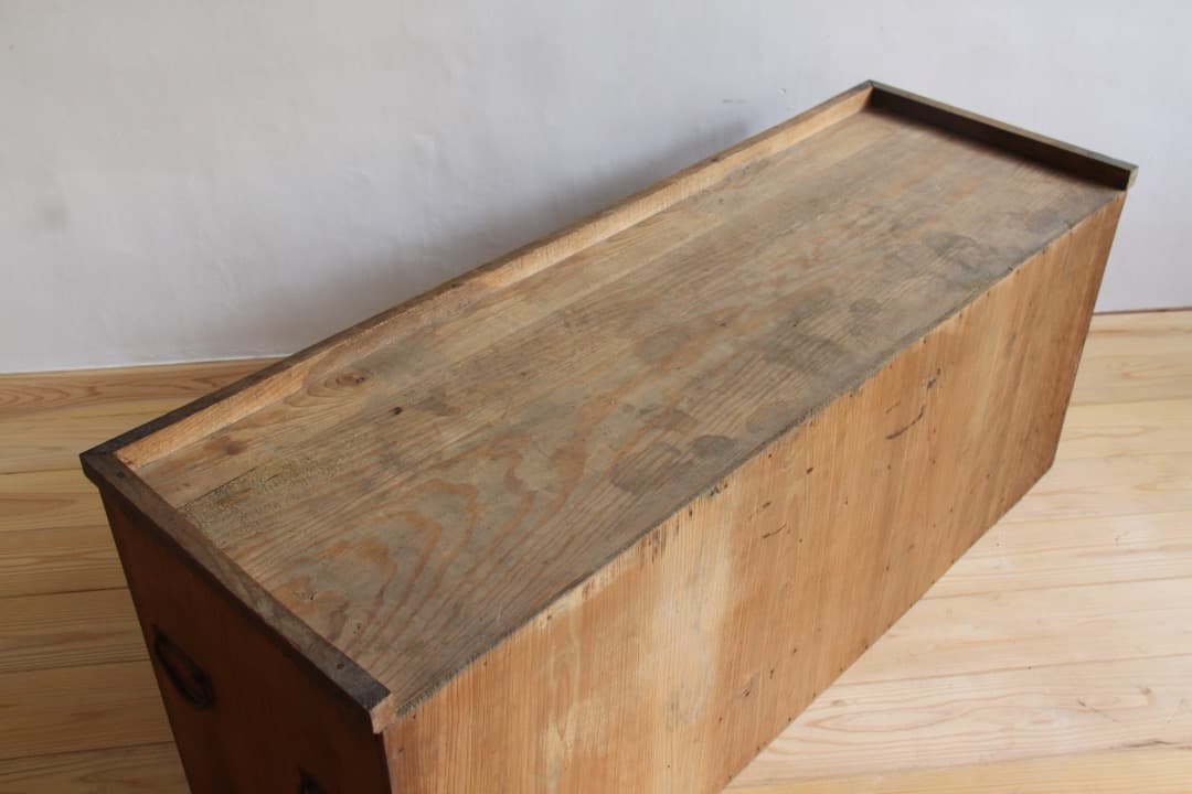 収納棚　本棚　引戸　引き出し　古道具　古家具　ビンテージ　アンティーク　レトロ