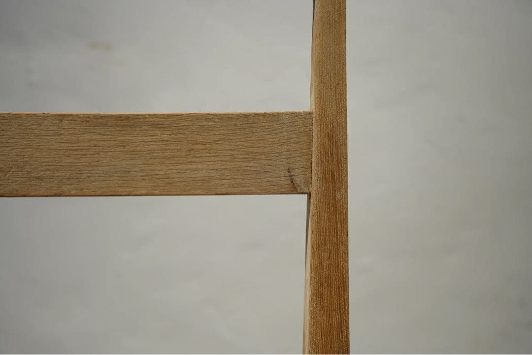 昭和初期　ビンテージチェア　栗材　アンティーク　椅子　無骨