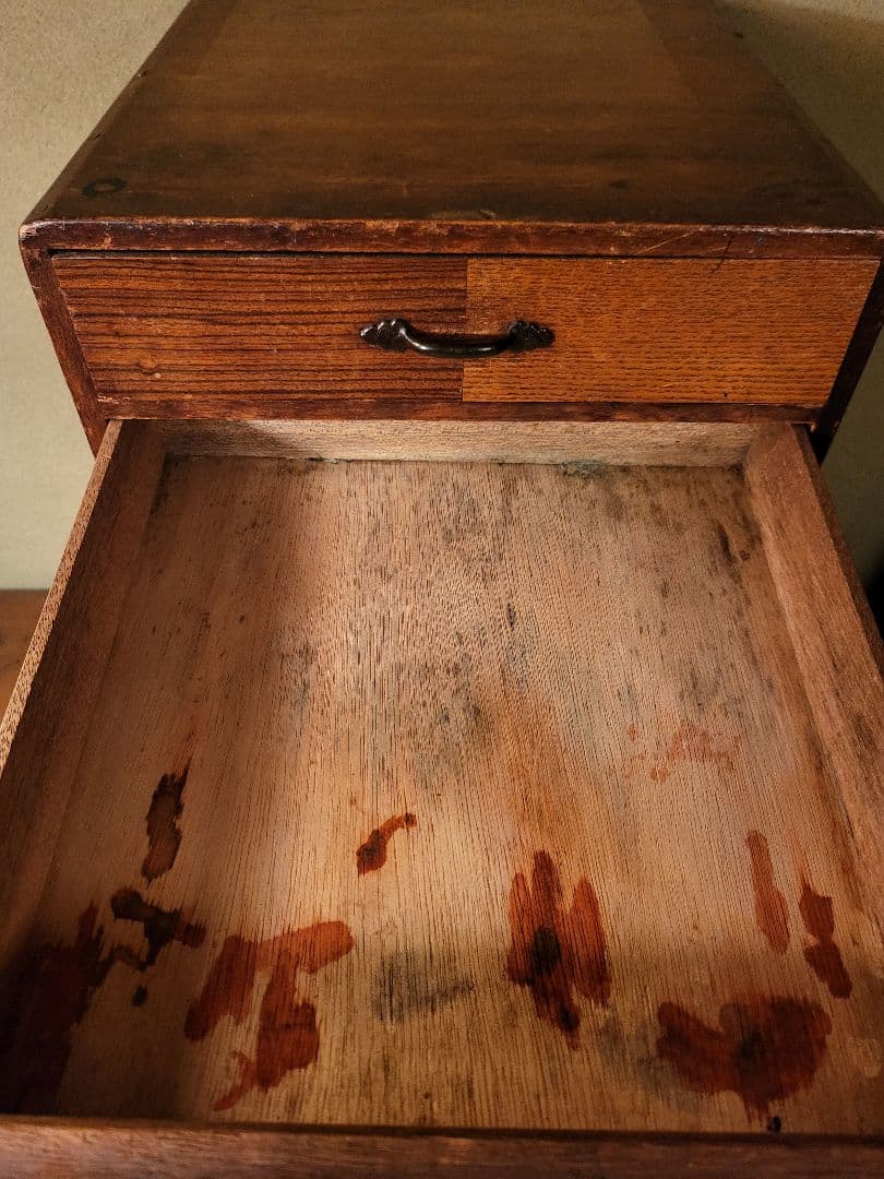 小引き出し　引き出し　6杯　レトロ　ヴィンテージ