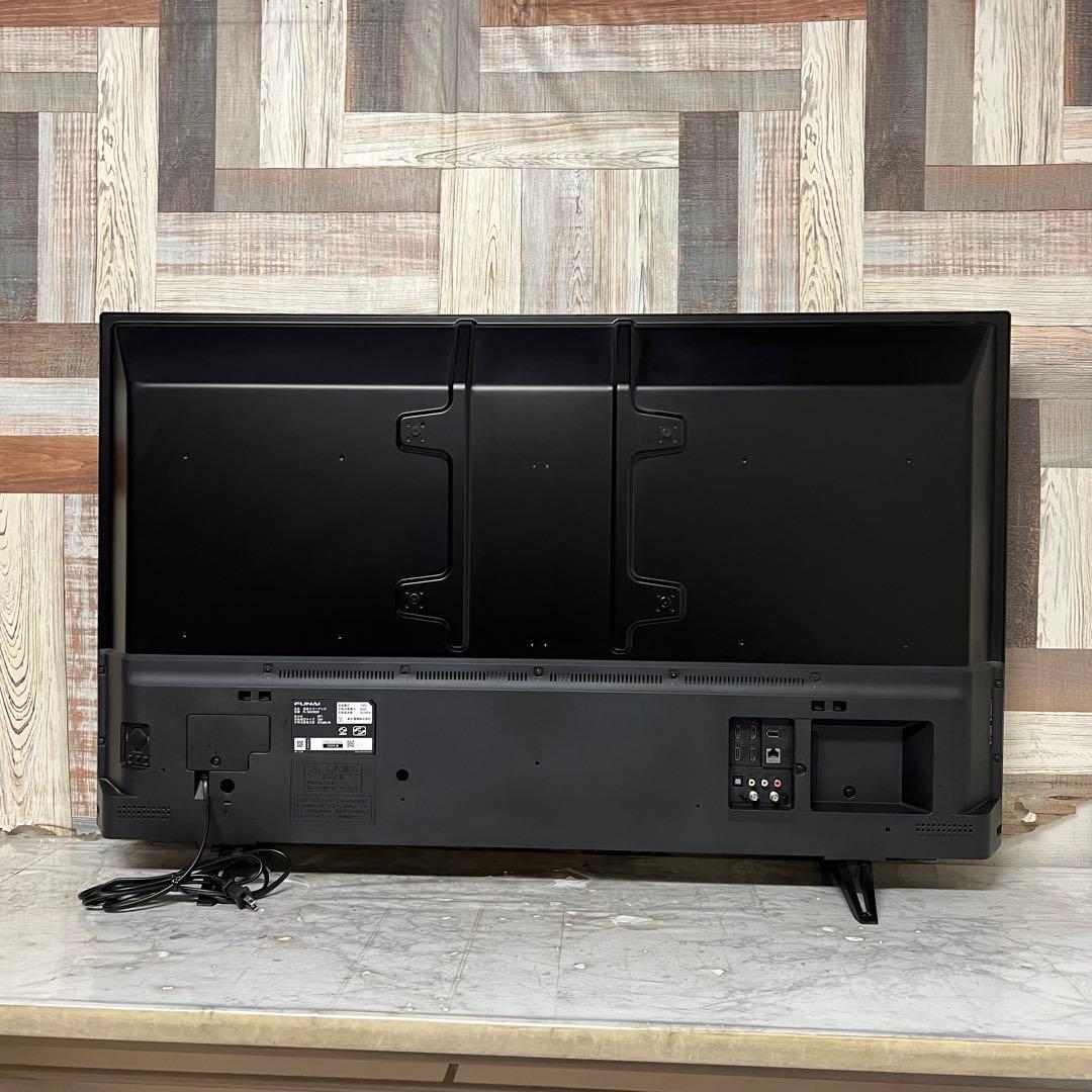 即日受渡❣️全国送フナイ4K50V型地上・BS・110度CSテレビ外付HDD対応
