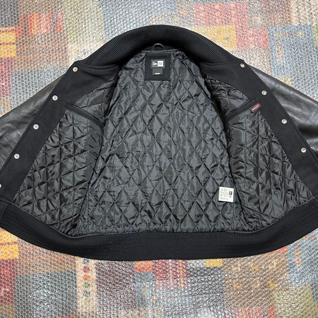 new era ニューエラ スタジャン レザー ニューエラ ラムレザー 刺繍 革