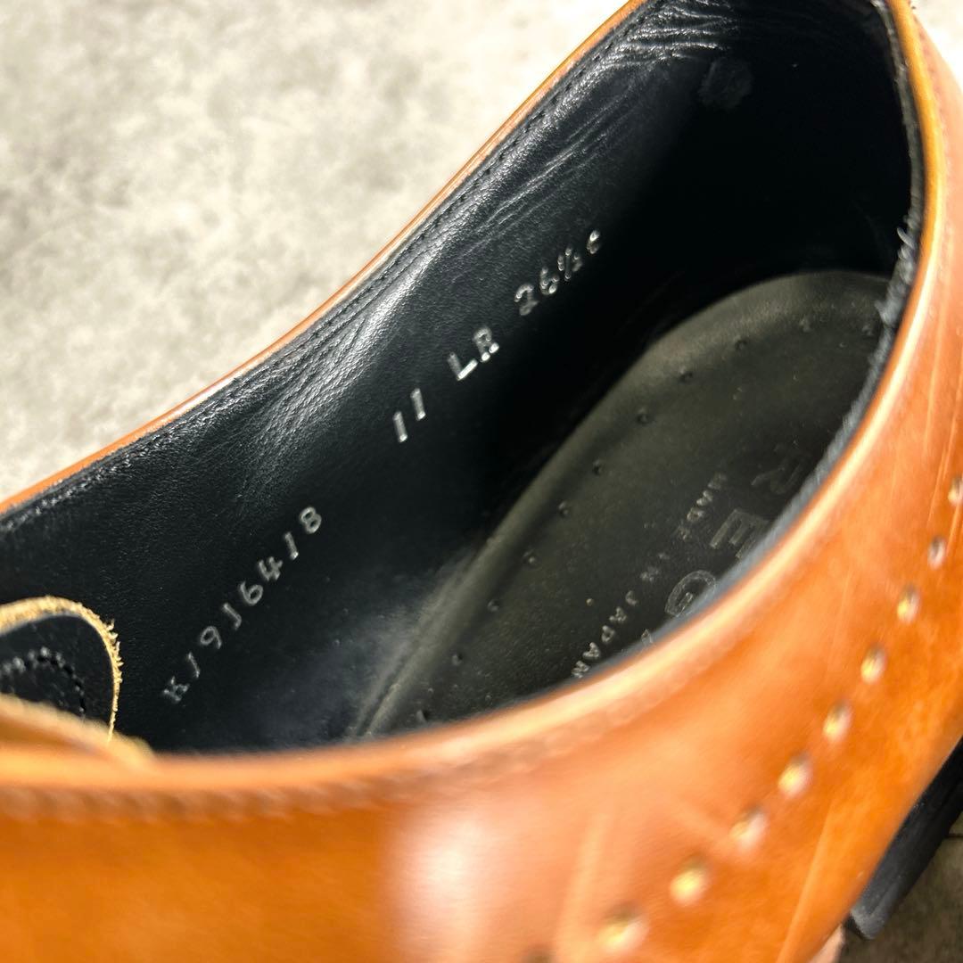 人気【REGAL】リーガル/ビジネスシューズ/11LR/ストレートチップ/革靴◎