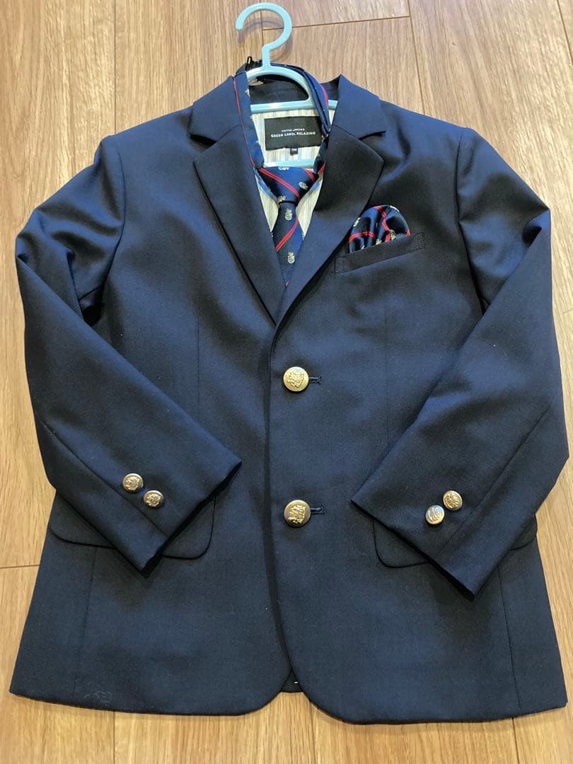 ユナイテッドアローズ キッズ スーツ シャツ ネクタイ付き 入学式 卒園式