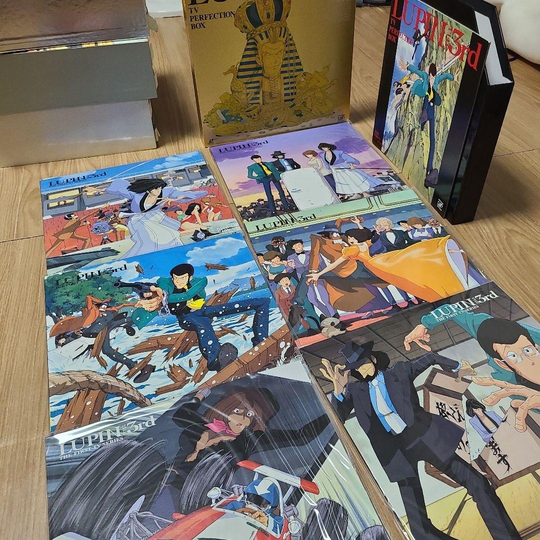 超希少 ルパン三世 レーザーディスク LD BOX テレビシリーズ第１期～第３期