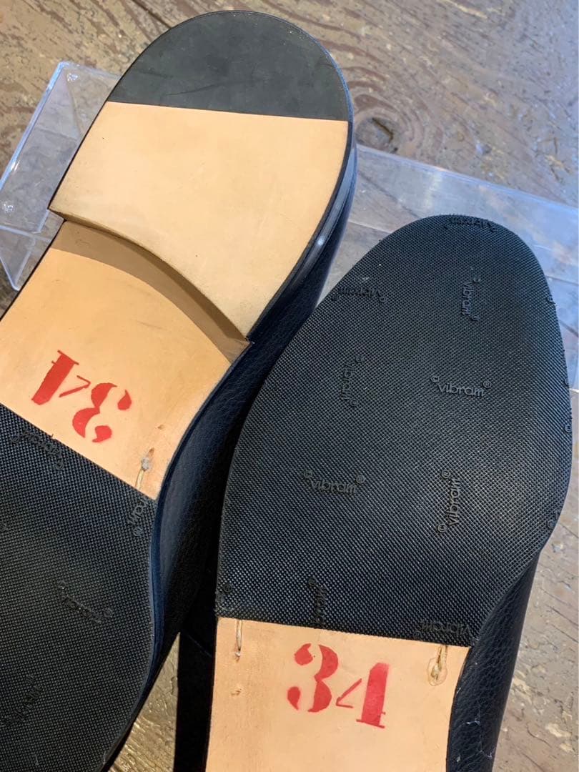 SUNSEA DRESSING SHOES 未使用 サンシー レザー シューズ