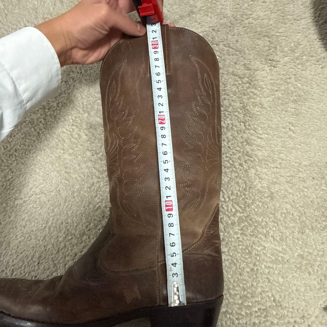 D&G ブラウン ウエスタンブーツ
