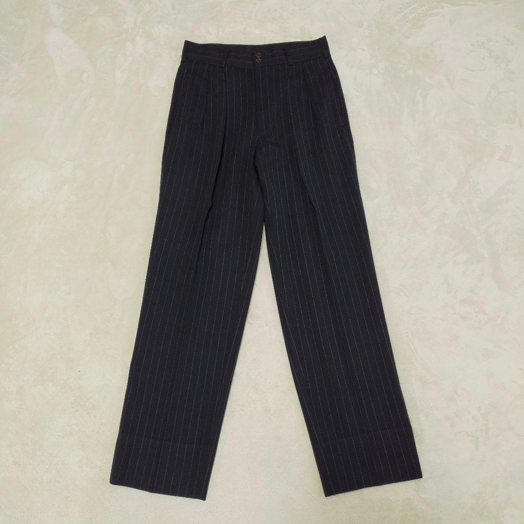 美品　90S　Paul Smith　ピンストライプ柄　3釦スーツ　Lサイズ