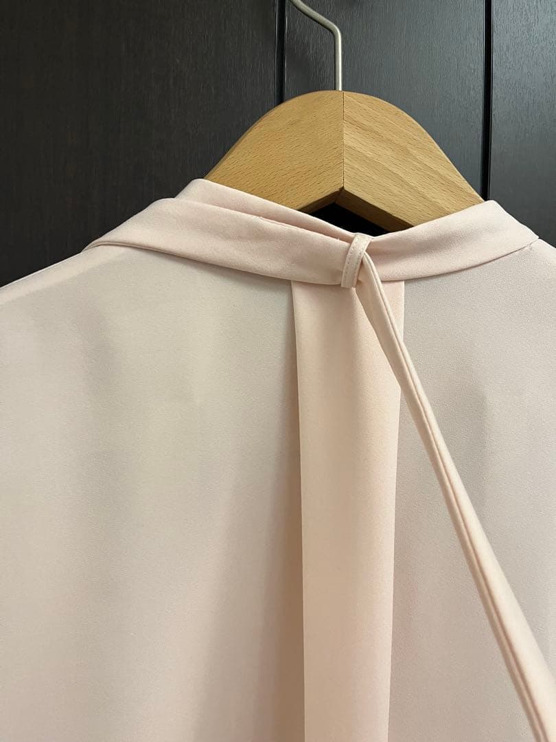 theory luxe 2Way ボウタイブラウス　Jens ピンク　40