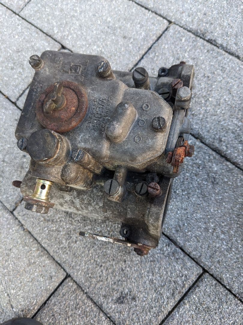 ウェーバーキャブレター４０Φ　ジャンク　旧車　当時物