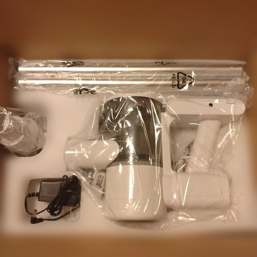 ★自立式コードレス掃除機 軽量 サイクロン式 2WAY LED液晶ディスプレイ