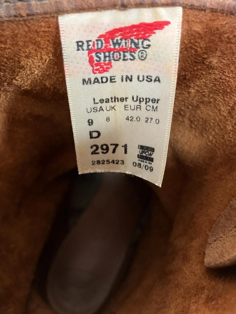 REDWING レッドウイング2971エンジニアブーツ9D