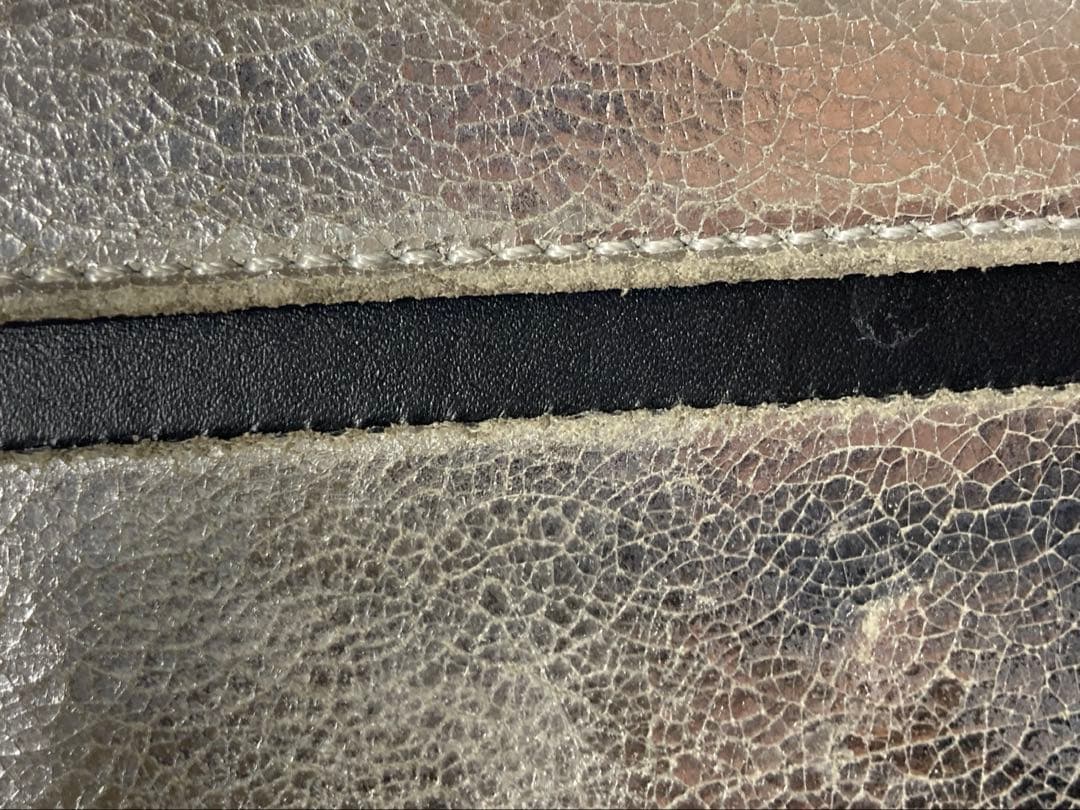 希少 2014SS メゾン マルタン マルジェラ シルバー クラッチバッグ