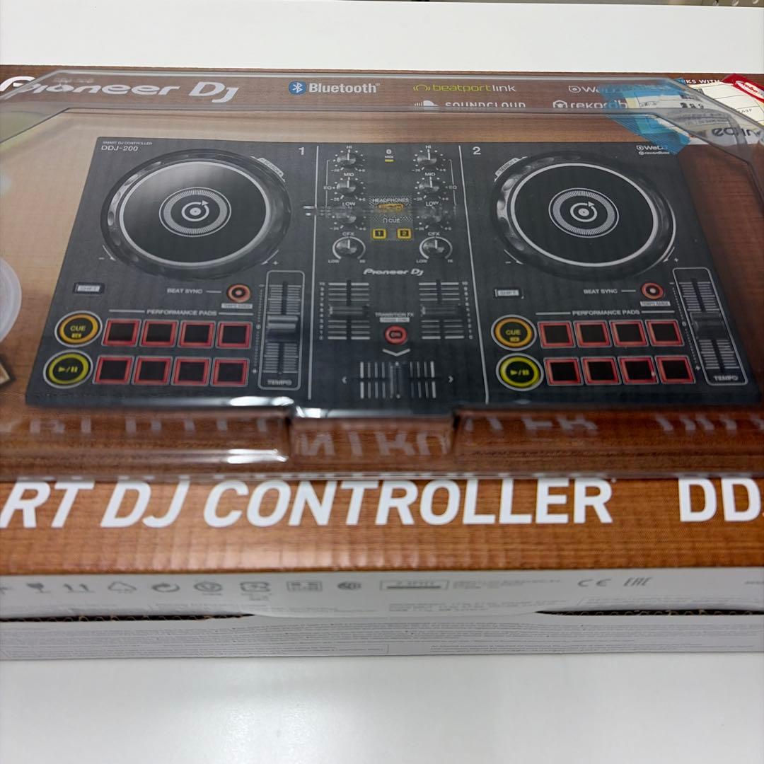 Pioneer DDJ-200 本体 + 保護カバー