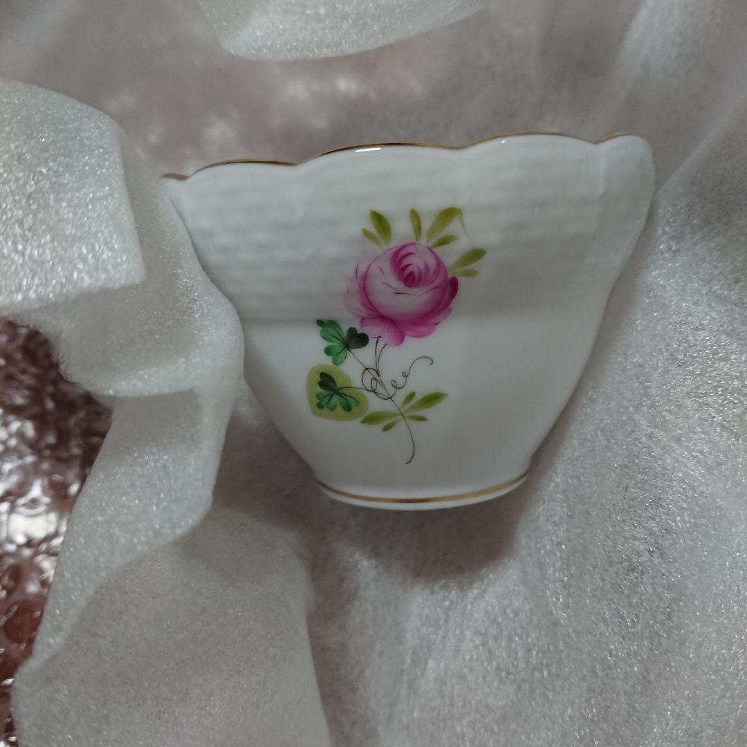 ウィーンの薔薇シンプル オリエンタルカップ&ソーサー ミニティーポット ヘレンド