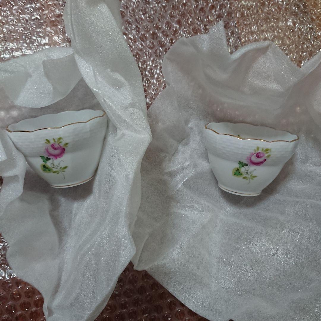 ウィーンの薔薇シンプル オリエンタルカップ&ソーサー ミニティーポット ヘレンド