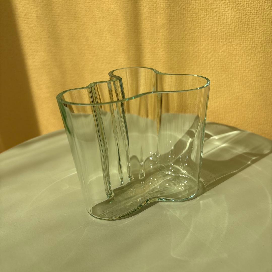 【未使用】イッタラ アアルト ベース 95mm 1937 クリア