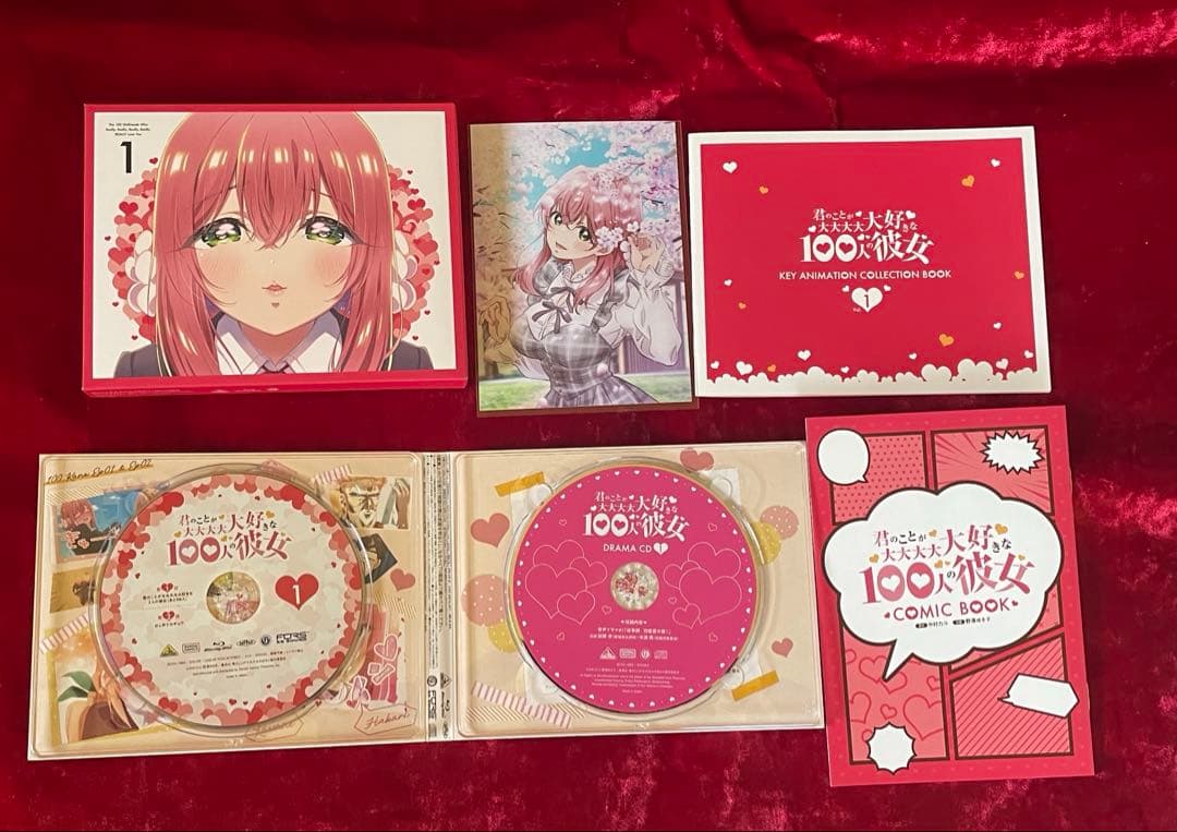 美品‼️君のことが大大大大大好きな100人の彼女 Blu-ray 全巻セット全6巻