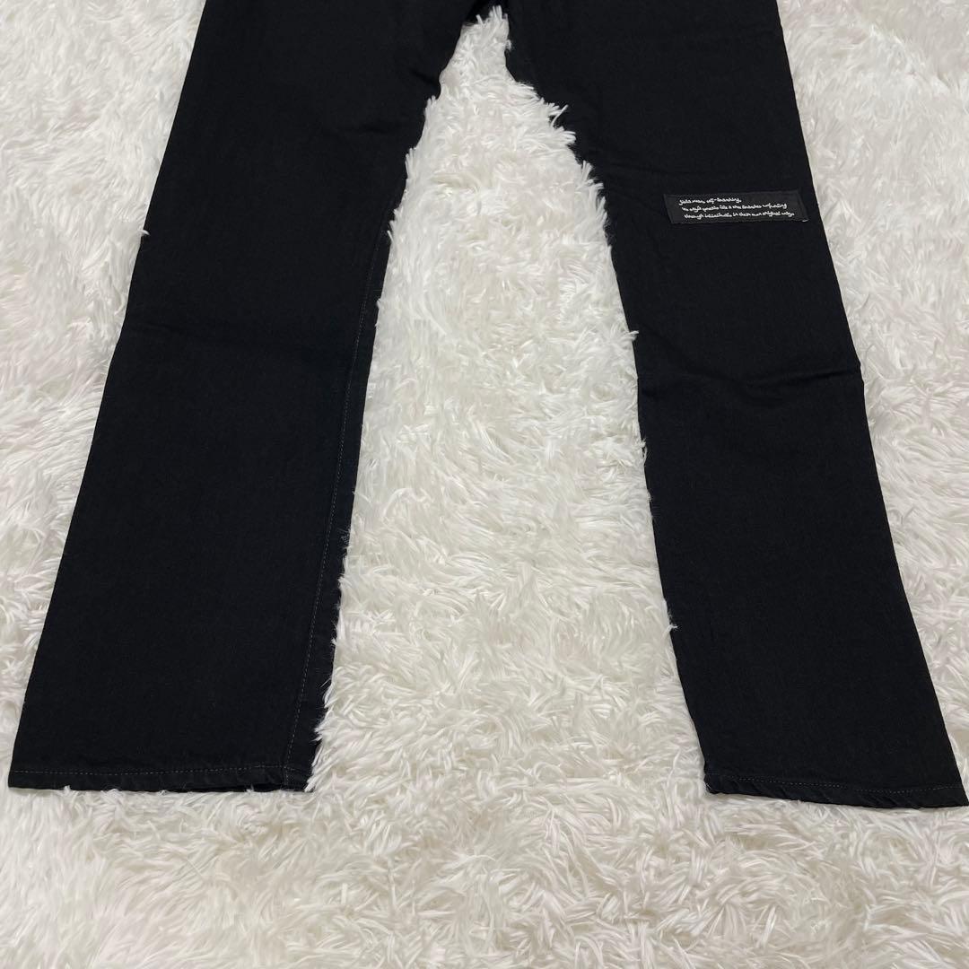 美品 JieDa ジエダ　サルエルスキニーデニムパンツ ブラック サイズ3