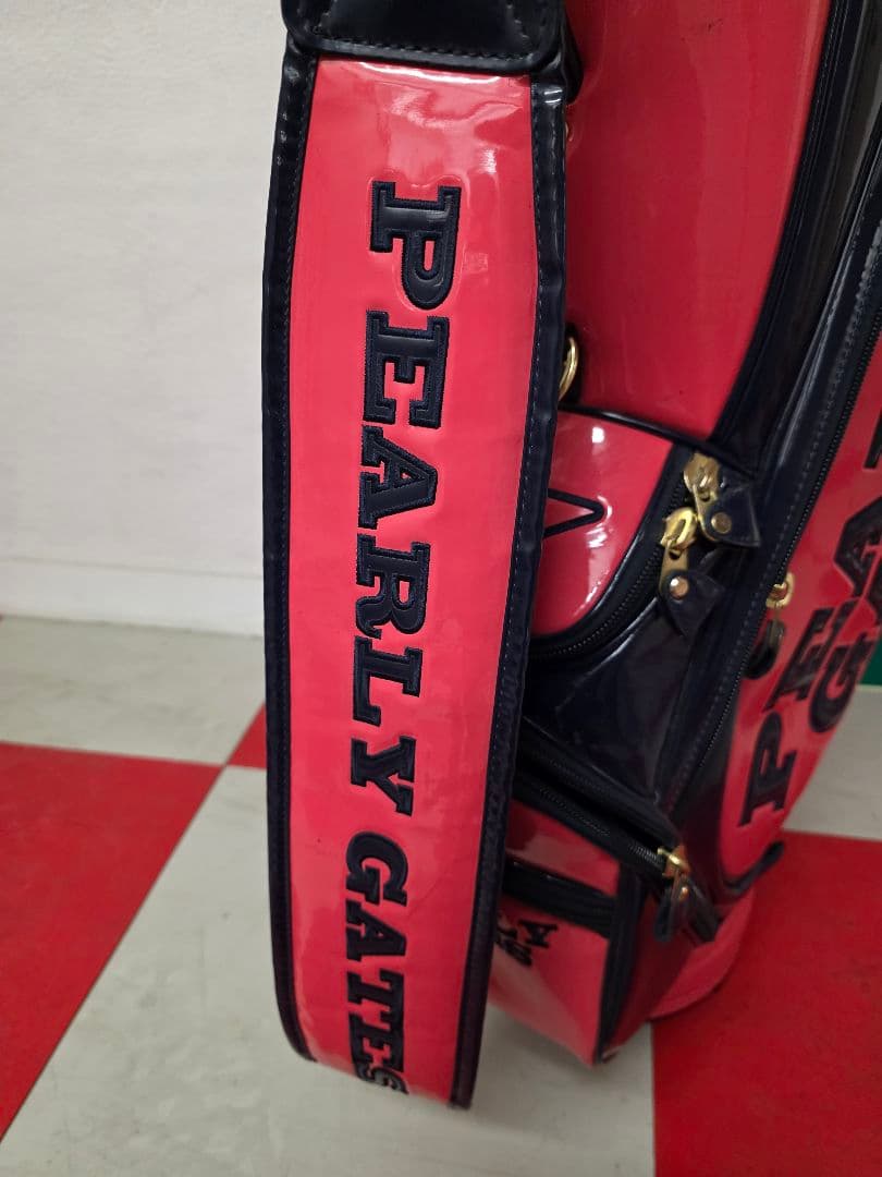 はな PEARLY GATES パーリーゲイツ 防水機能 キャディバッグ