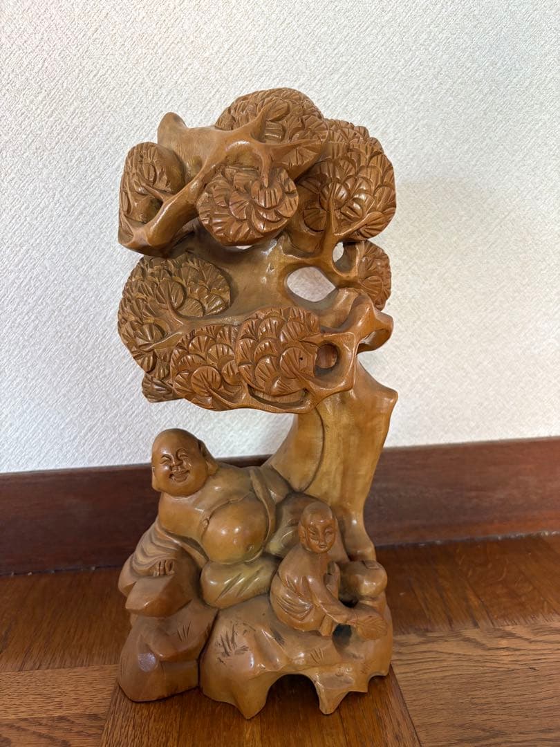 木彫り　木製　置物