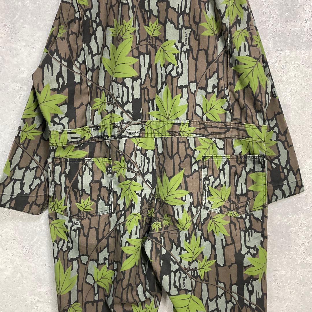 TREBARK 80〜90s USA製カモフラージュ　つなぎオールインワン2XL