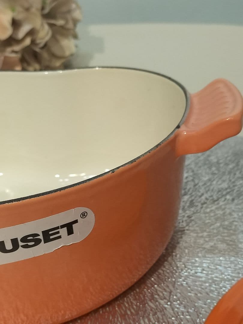 ル・クルーゼ　ココットダムール　ピーチピンク　18　20　希少色　未使用