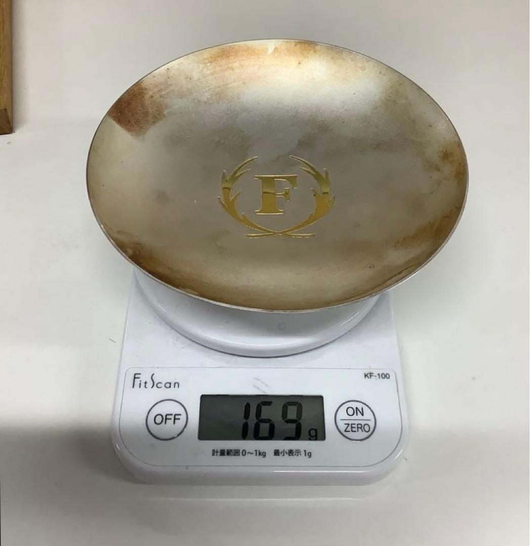 純銀 銀杯 169g 勤続表彰記念 木箱付き