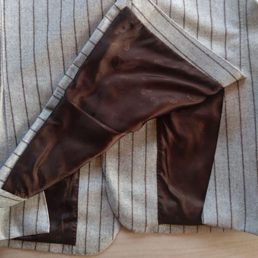 アイボリー　ＡＢ６　チョークストライプ　ブルックスブラザーズ　JPRESS