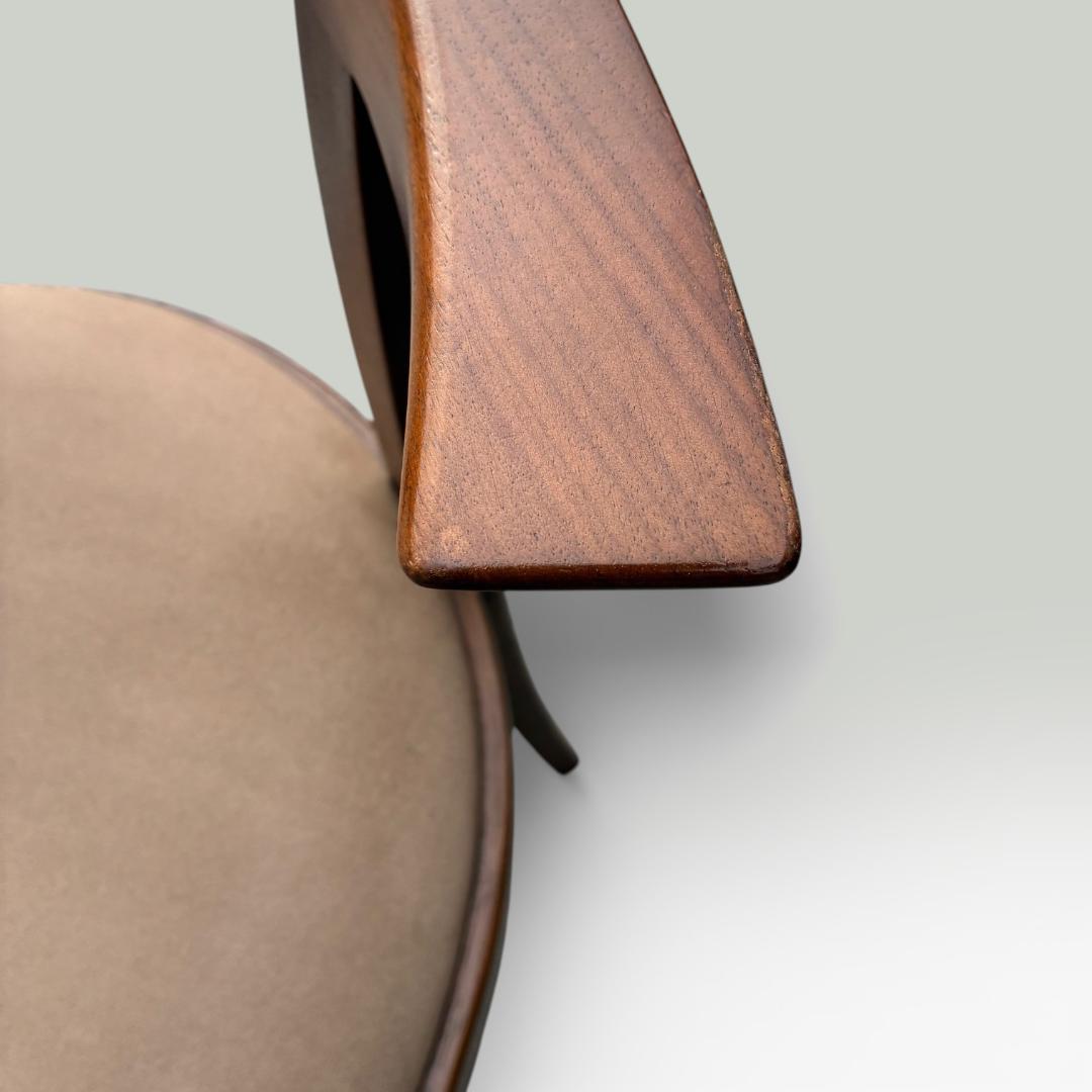 美品　カンディハウス　ダイニング　チェア　アームチェア　２