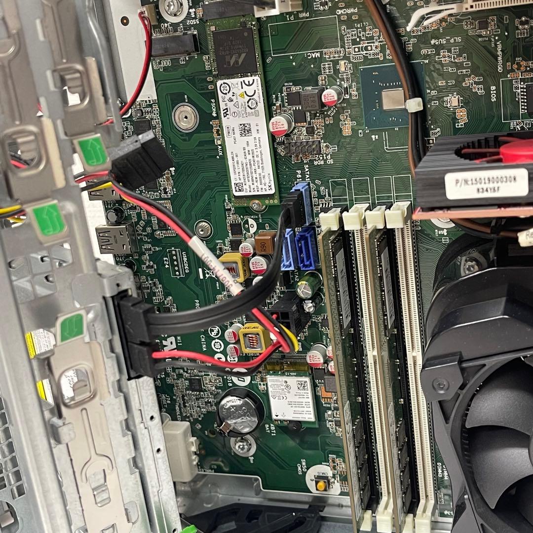 Windowsデスクトップ #461 HP EliteDesk 800 G4 SFF i7-8700 16G