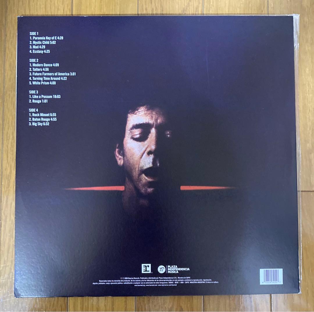 稀少アルゼンチン轟音ルーリード写真集付エクスタシーLou Reedレコード