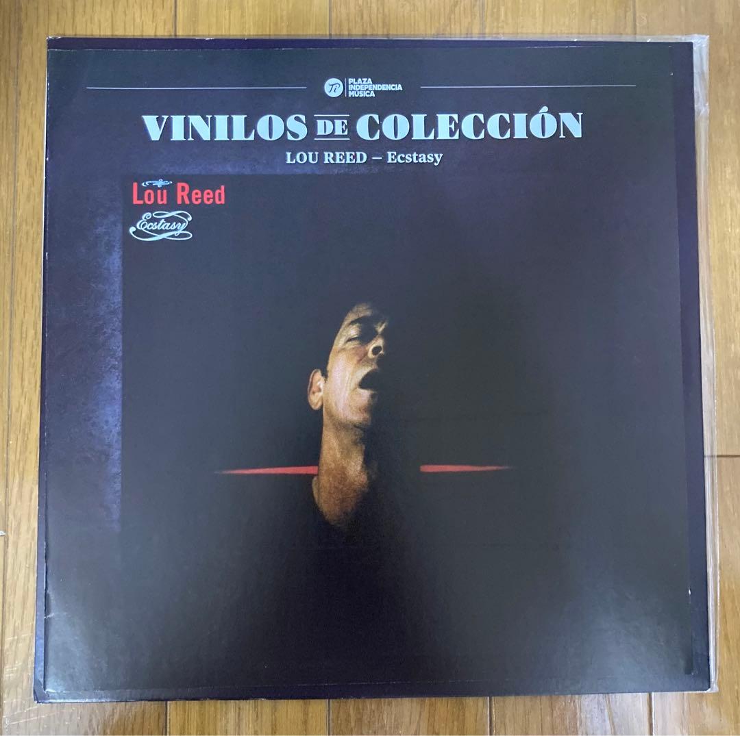 稀少アルゼンチン轟音ルーリード写真集付エクスタシーLou Reedレコード