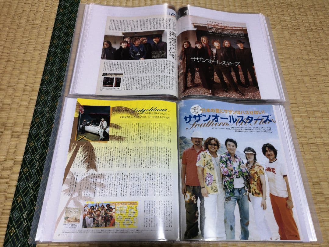 サザンオールスターズ(1冊200円計算)198冊分切り抜きファイル　Tシャツ付き
