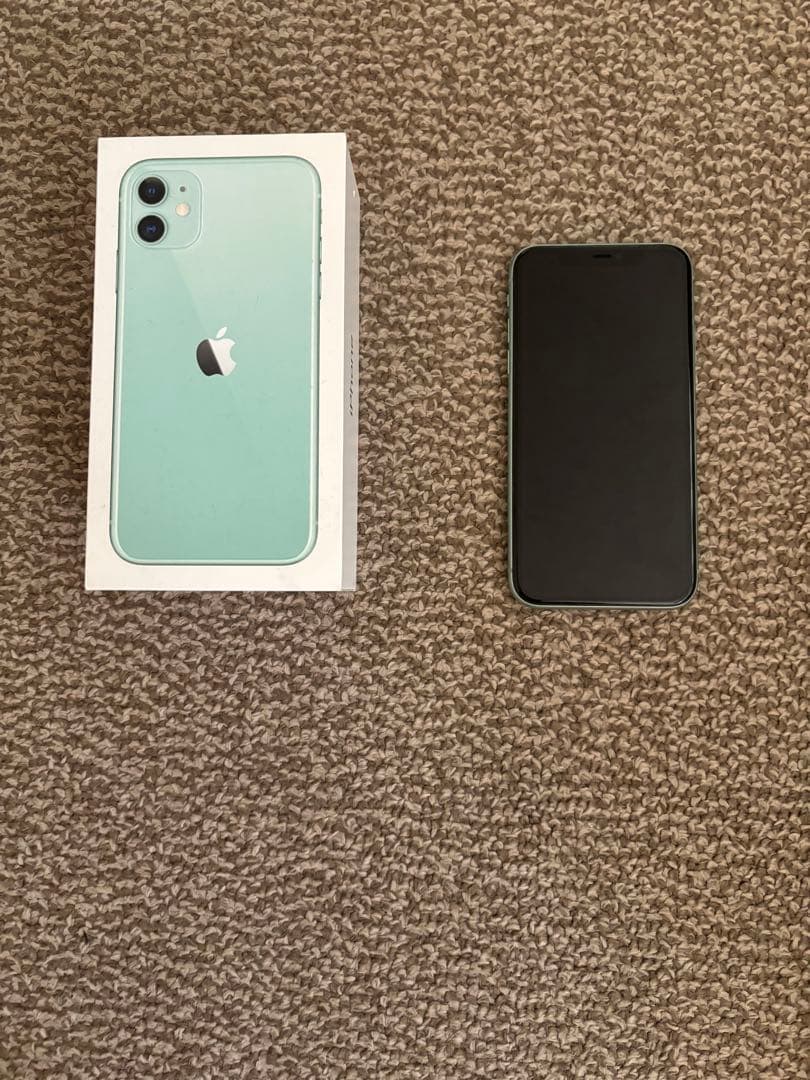 Apple iPhone 11 ミントグリーン 本体　箱付き