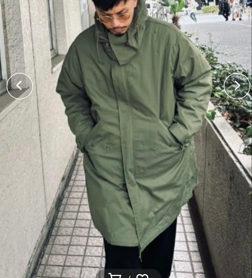 新品バックナンバーマルチウェイモッズコートインナー付き黒M定価15,800