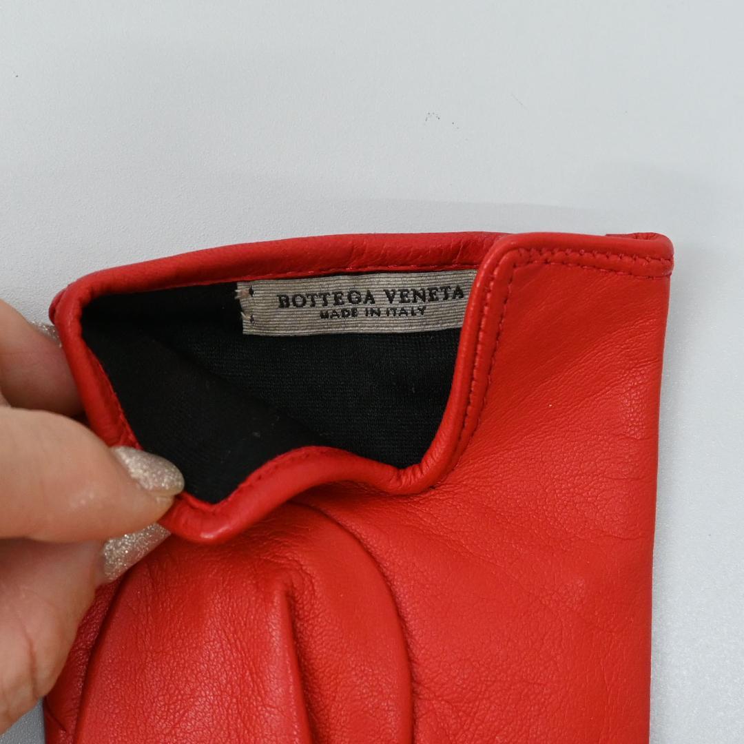 ■ 48256★冬 ボッテガヴェネタ イントレチャート 手袋 グローブ”