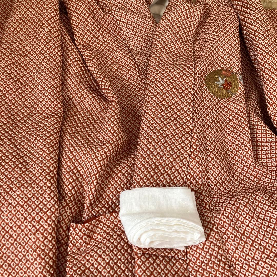 七五三　卒業式　正絹総絞り　着物