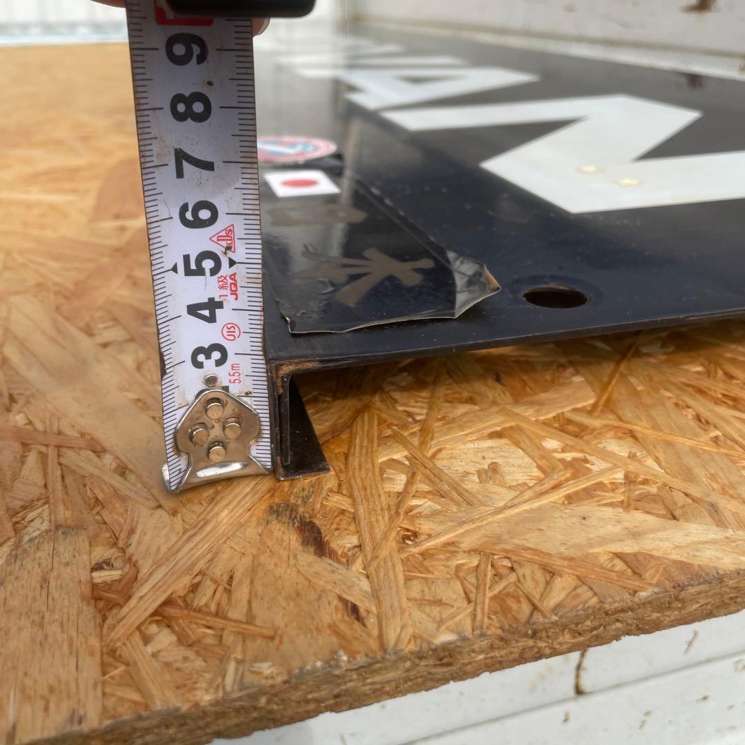 ADVAN アドバン　看板　プレート　鉄板　30年以上前　当時物