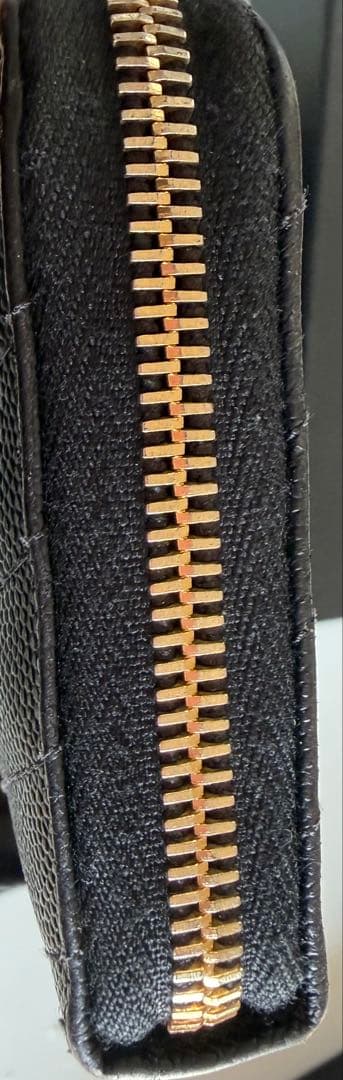 ヴ*★様 SAINT LAURENT ブラック長財布