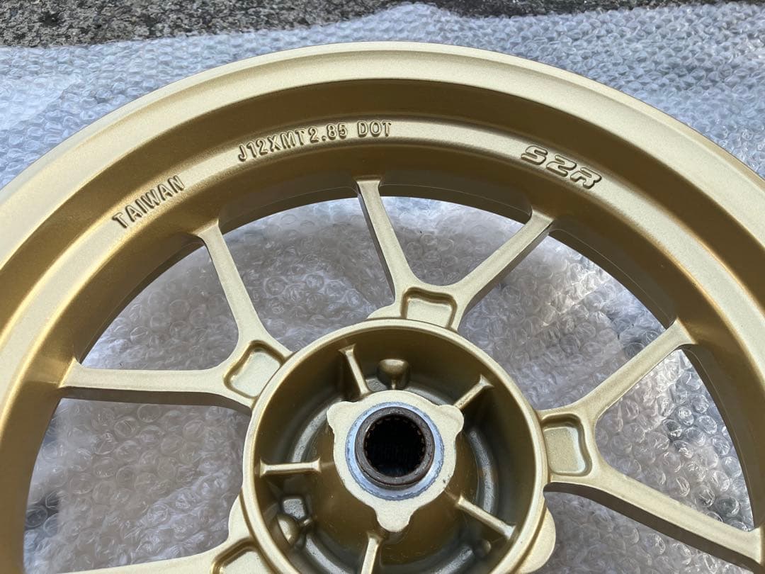 シグナスＸ4型.5型 S2R 新品前後ホイール