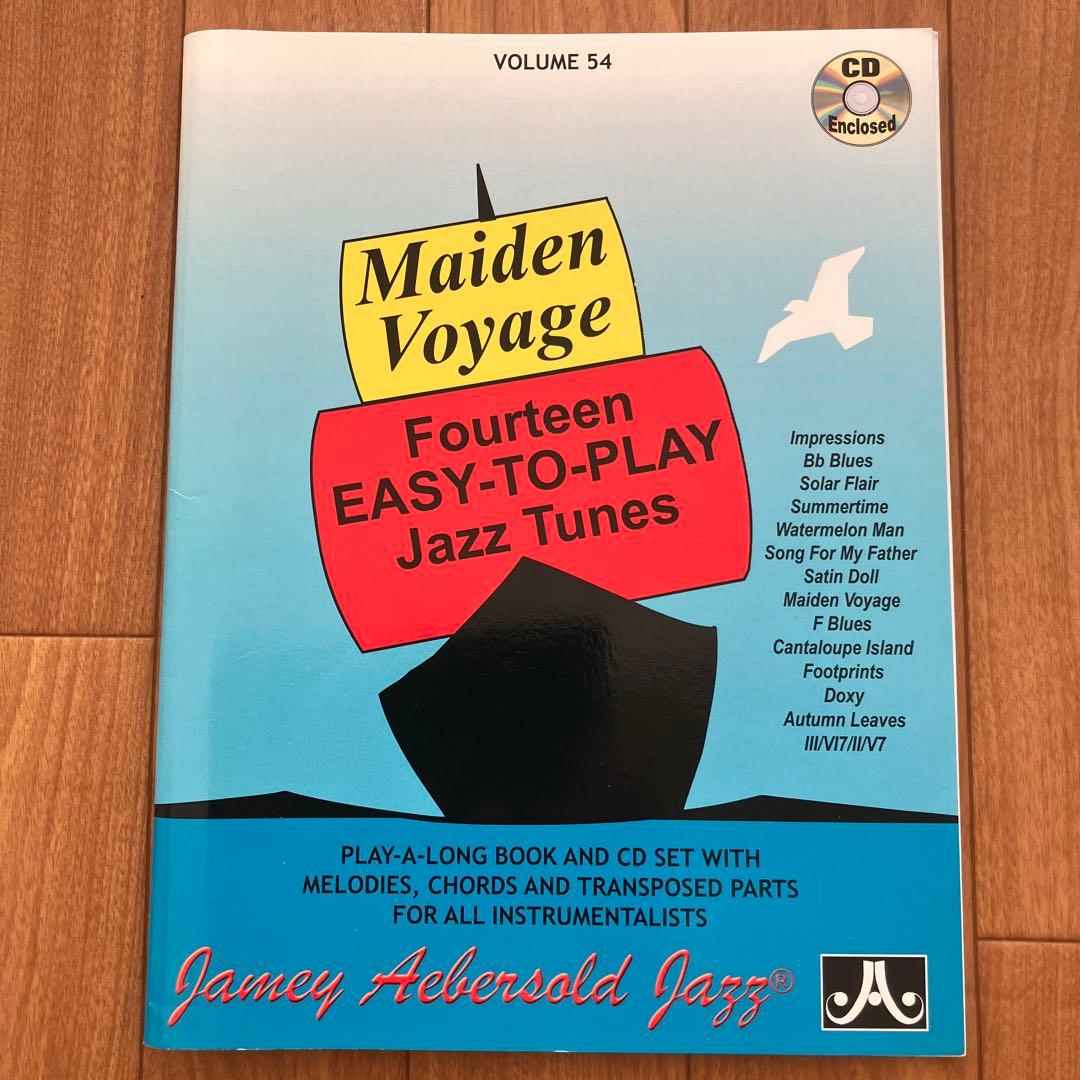 【ジャズ教本】ジェイミー・プレイアロング：ビギナーズ５冊セット