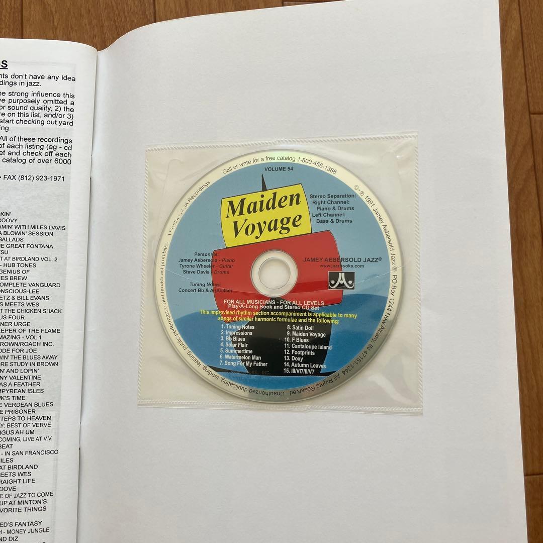 【ジャズ教本】ジェイミー・プレイアロング：ビギナーズ５冊セット