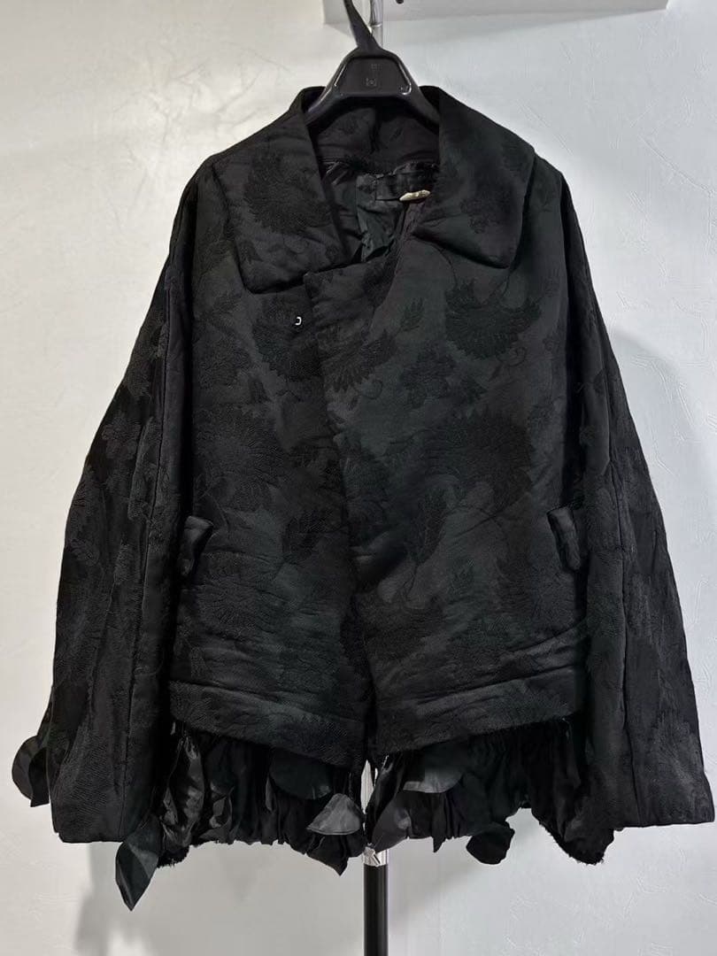 2023AW コムコム　コムデギャルソン　 刺繍　二次元　ジャケット