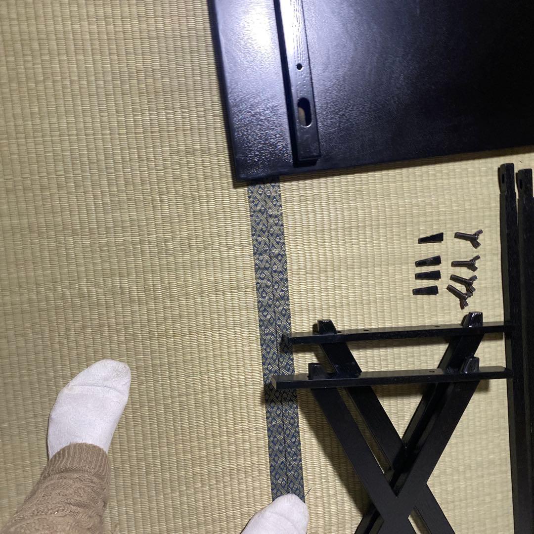 茶道具　立礼棚　喫架　（きっか）　止金具付き