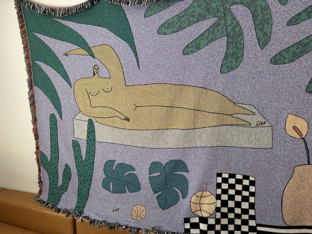 クッションカバー bfgf Regular Blanket \"Clay Court\"